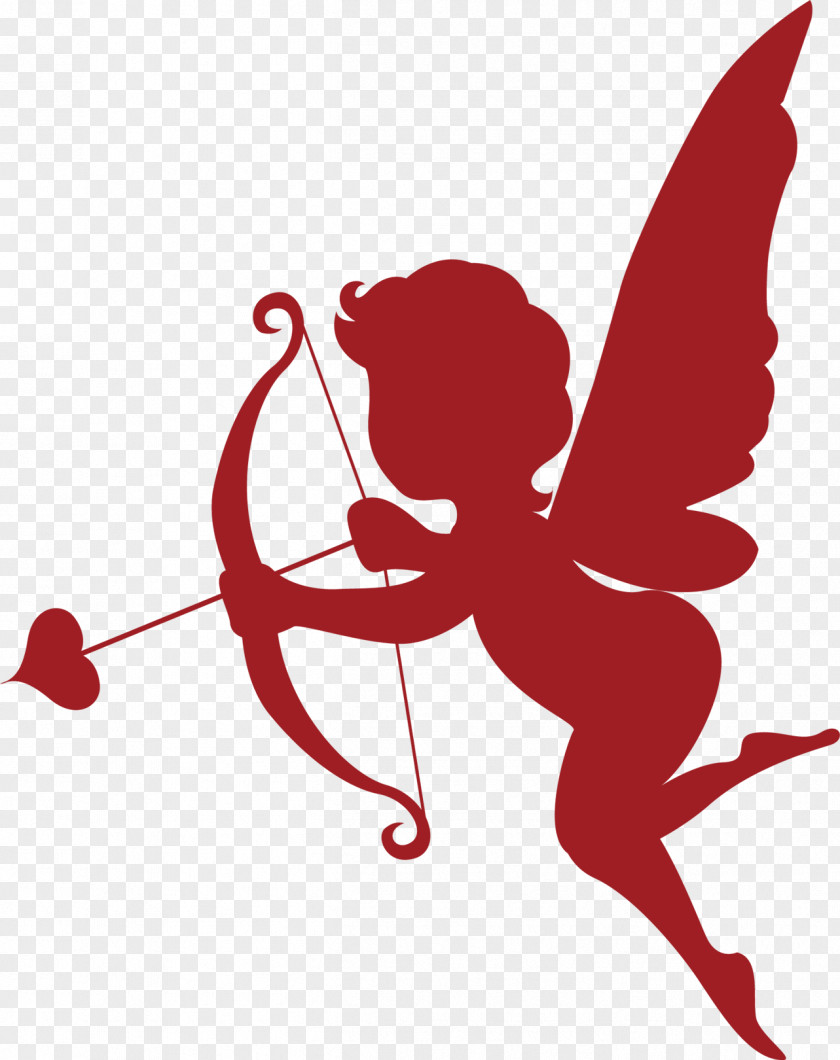 Cupid Falling In Love PNG