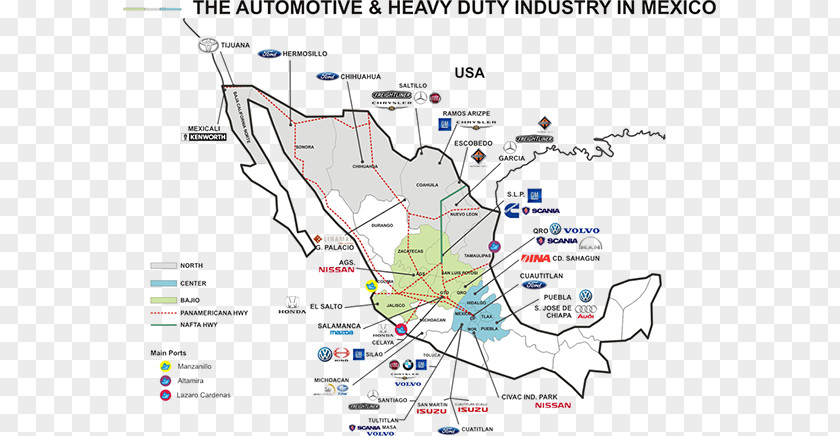 Industrial Plant Mexico Car Automotive Industry Ford Motor Company PNG