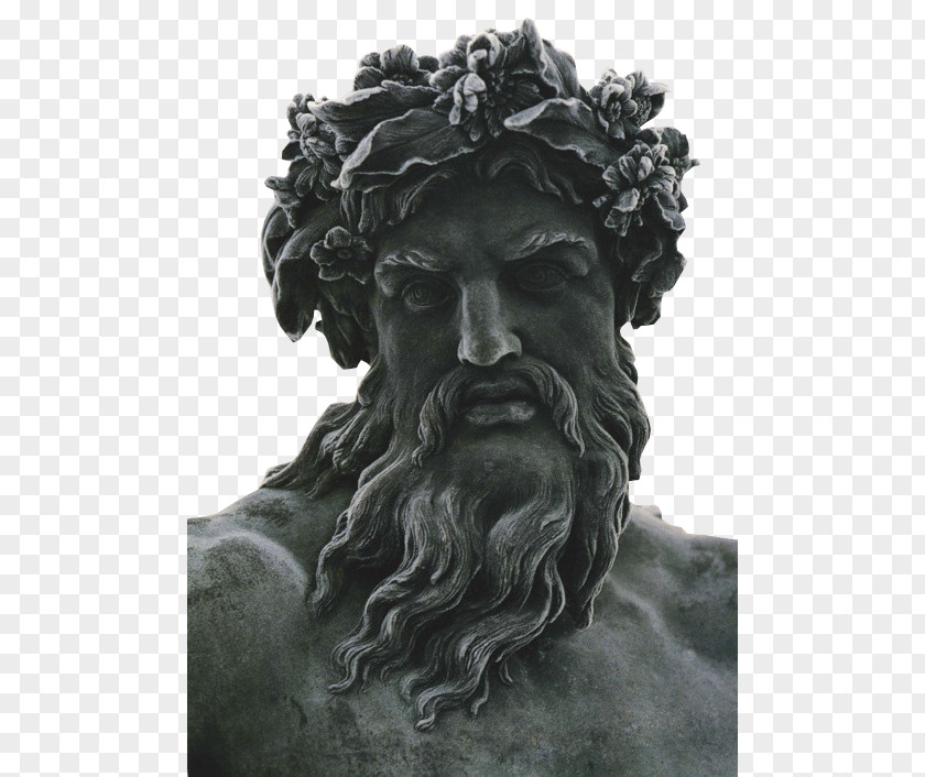 Sculpture Statue Of Zeus At Olympia Palace Versailles Temple Olympian Zeus, Athens Bust PNG
