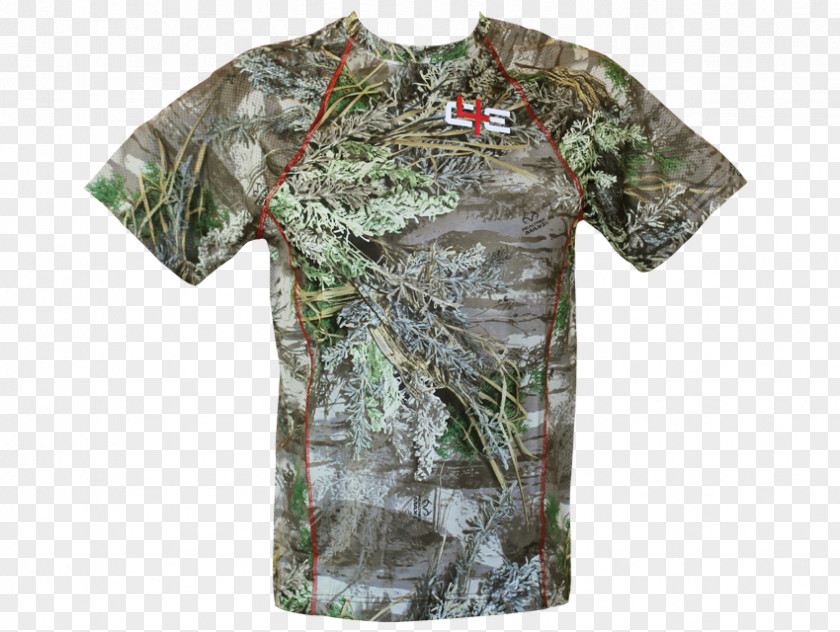 T-shirt Military Camouflage Bushlan Jacket PNG