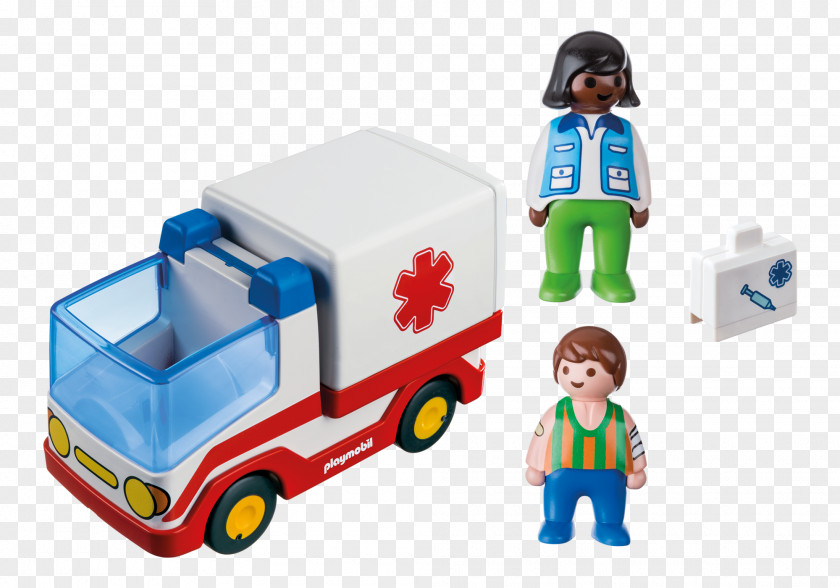 Ambulance Playmobil Vehicle Toy Doll PNG