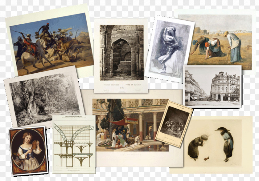 Collage Musée Goupil Picture Frames Photography Museum Photomontage PNG