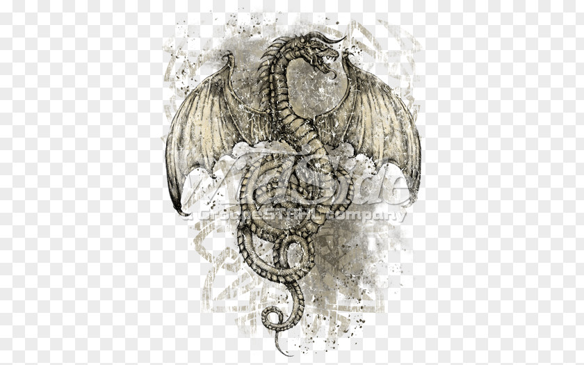 Dragon Skull Visual Arts White Sketch PNG