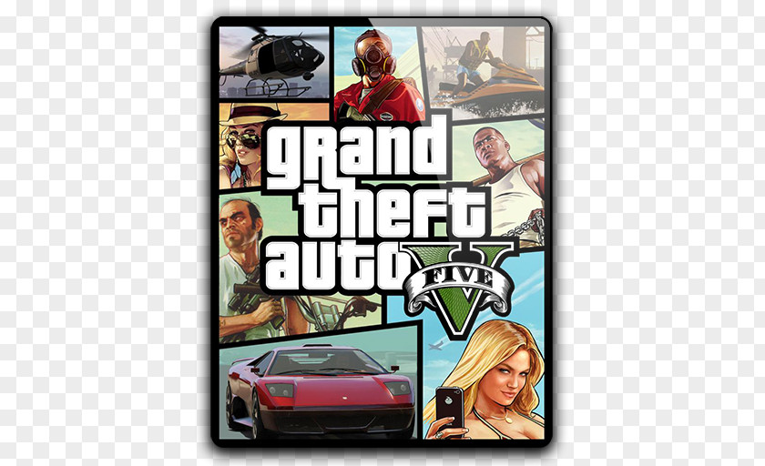 Grand Theft Auto 5 V Auto: San Andreas PlayStation 2 Online Video Game PNG