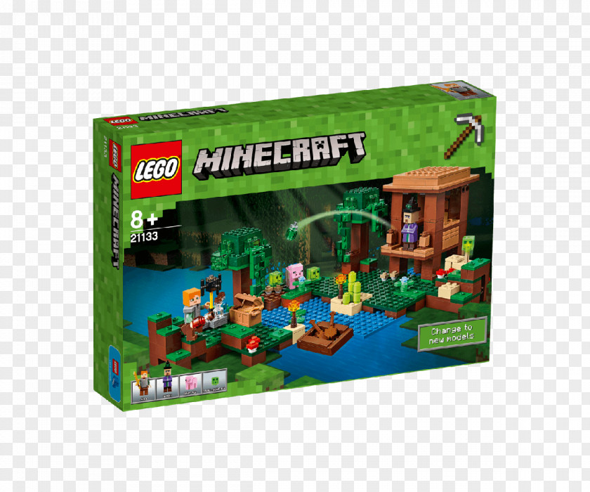 Kids Lego Minecraft House Minifigure PNG