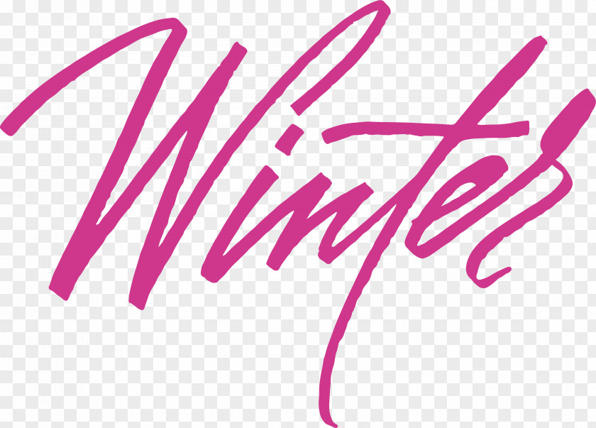 Pink Winter English Illustration PNG