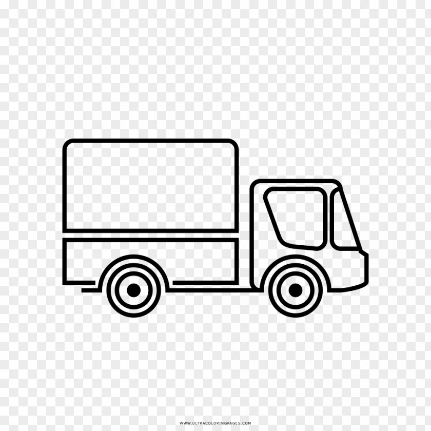 Truck Pickup Drawing Coloring Book Semi-trailer PNG