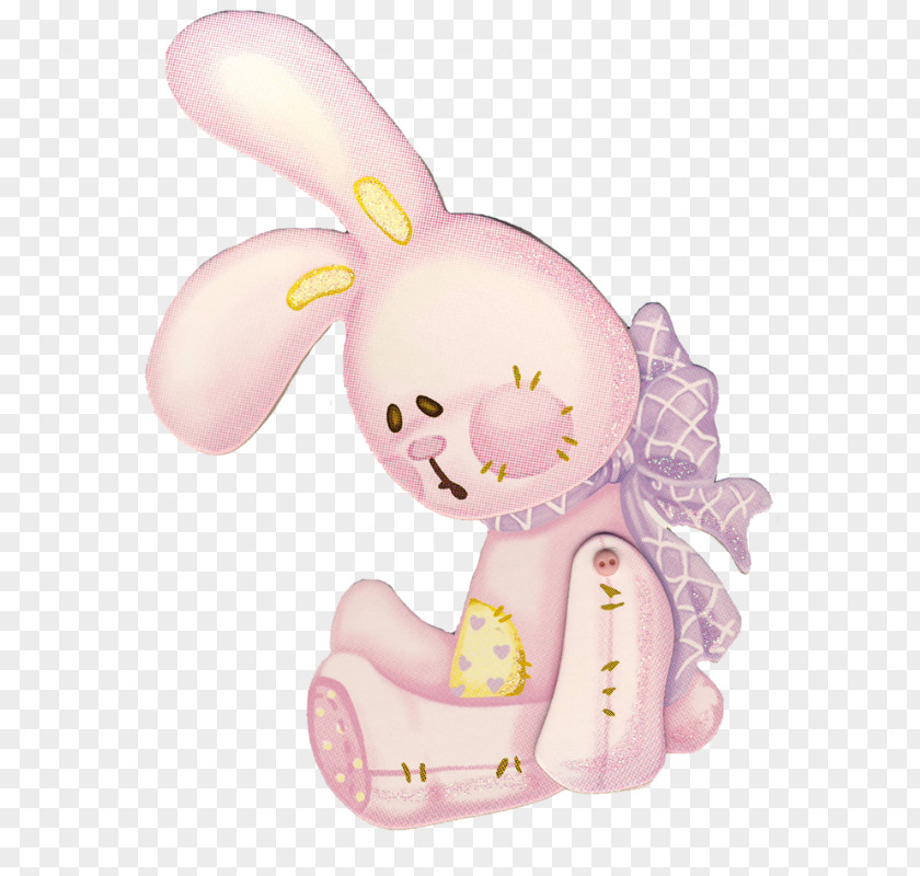 Bunny Rabbit Child Baby Shower Clip Art PNG
