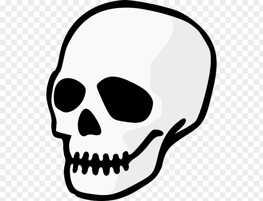 Dead Cartoon Skull Clip Art PNG