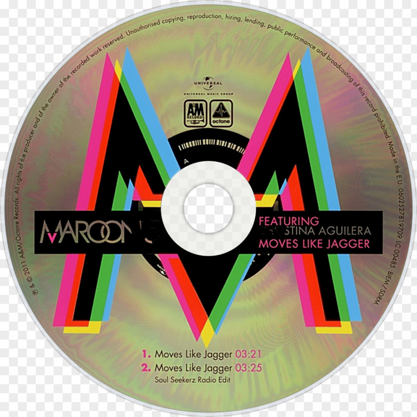 Maroon 5 Compact Disc PNG