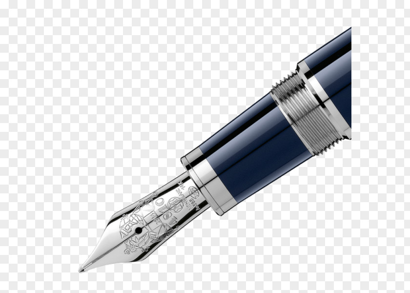 Pen Fountain Montblanc Writer S. T. Dupont PNG