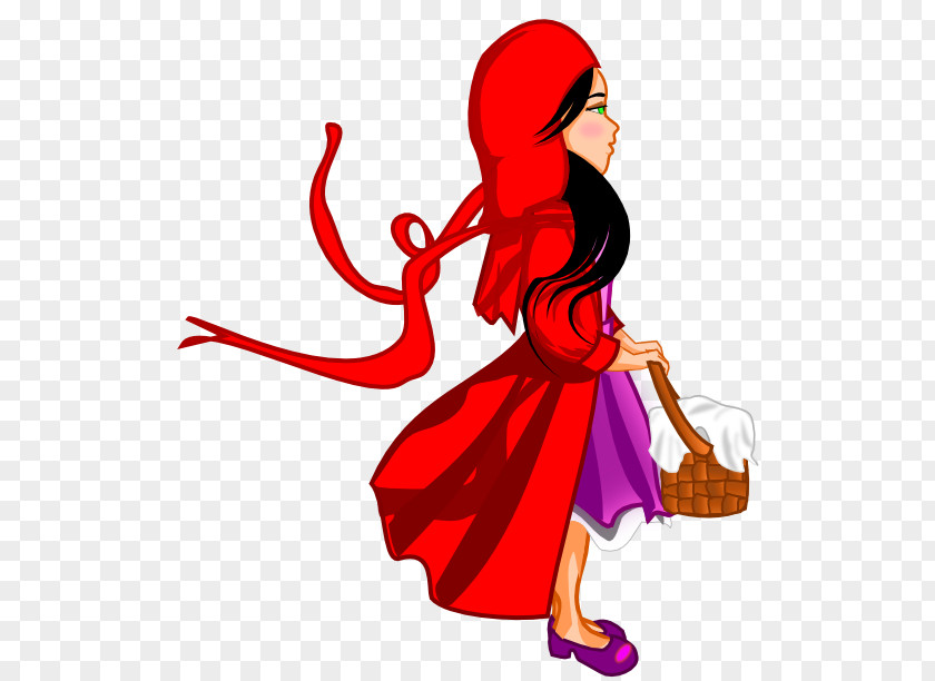 Red Riding Hood Clipart Big Bad Wolf Little Clip Art PNG