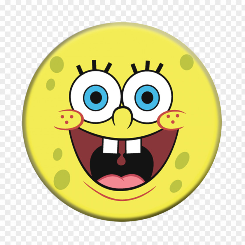 Sad Face Spongebob Patrick Star PopSockets PopGrip Custom / None Mr. Krabs Grip PNG