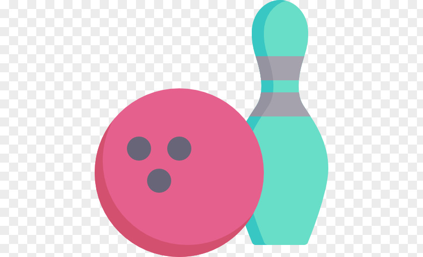 Sport Bowling Ball Pink M Clip Art PNG