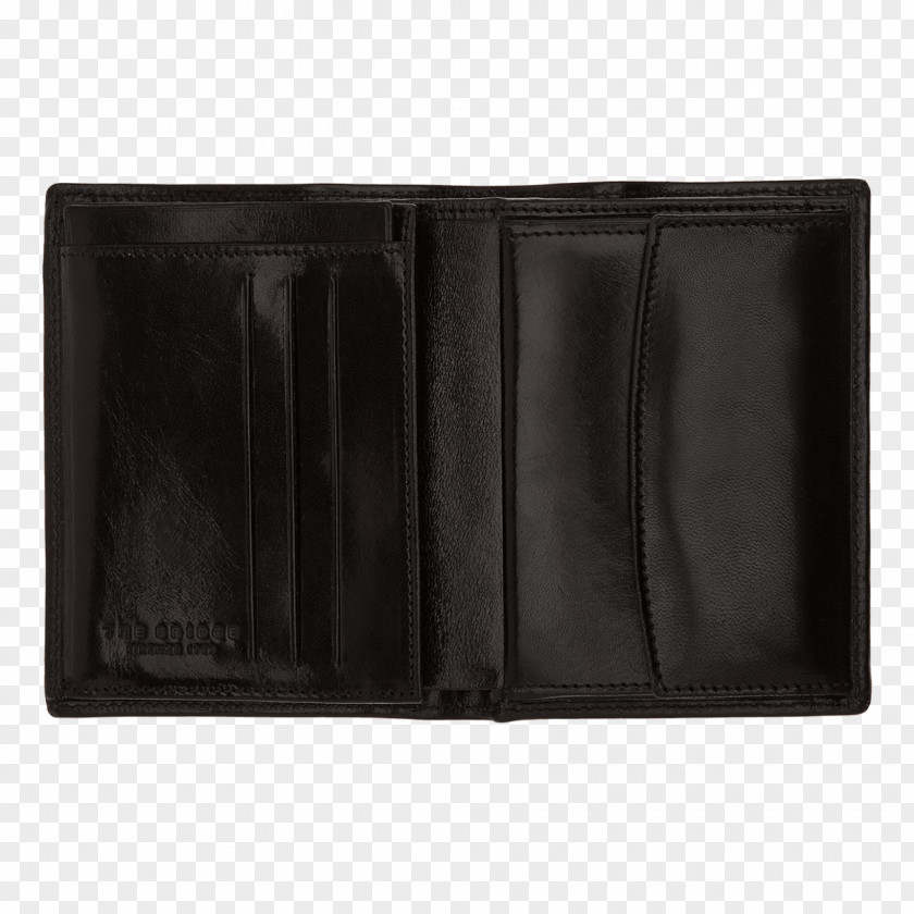 Wallet Leather Conferencier Black M PNG