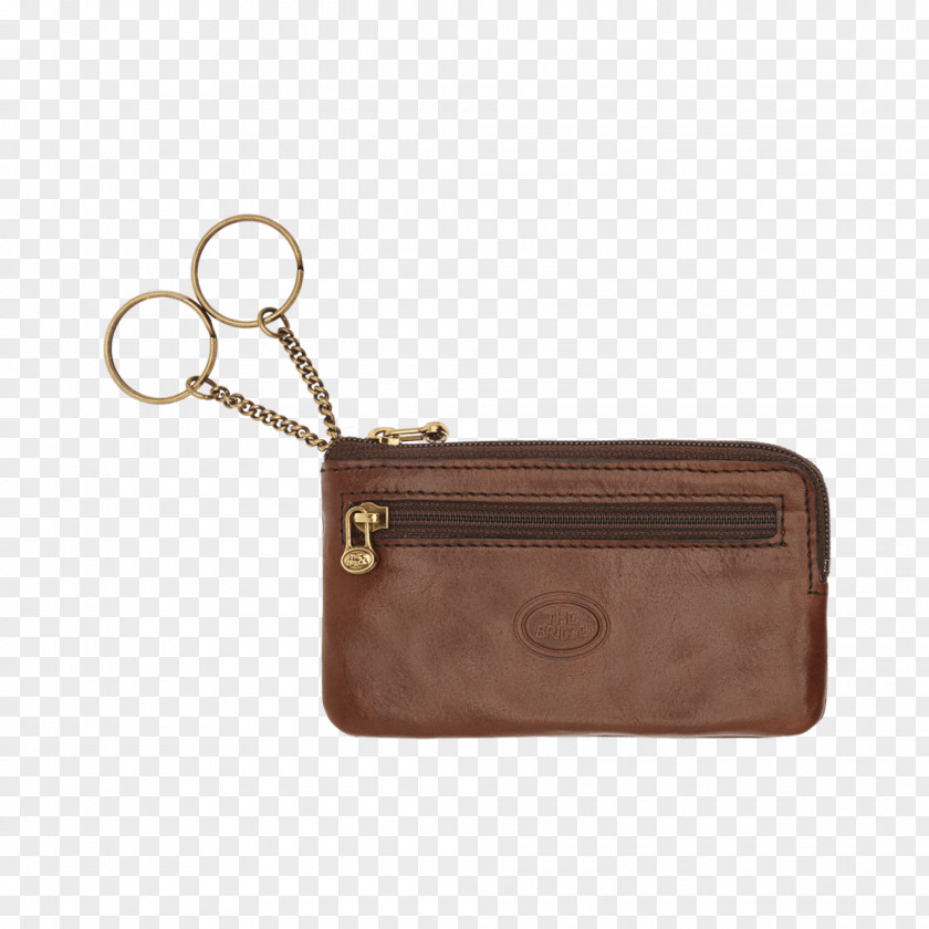Double Gold Chain Belt Key Chains Leather Wallet Product PNG