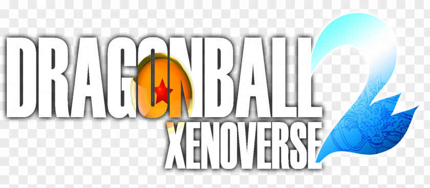 Dragon Ball Logo Xenoverse 2 Goku Vegeta PNG