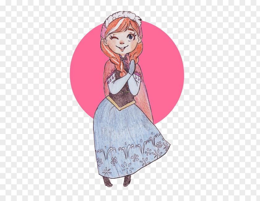 Dress Pink M Cartoon RTV PNG