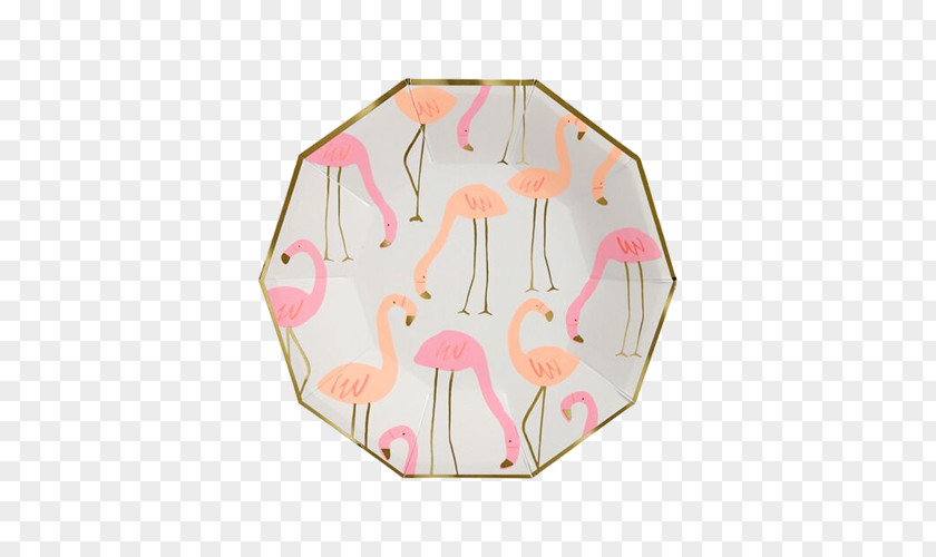 Flamingo Cloth Napkins Plate Paper Tableware PNG