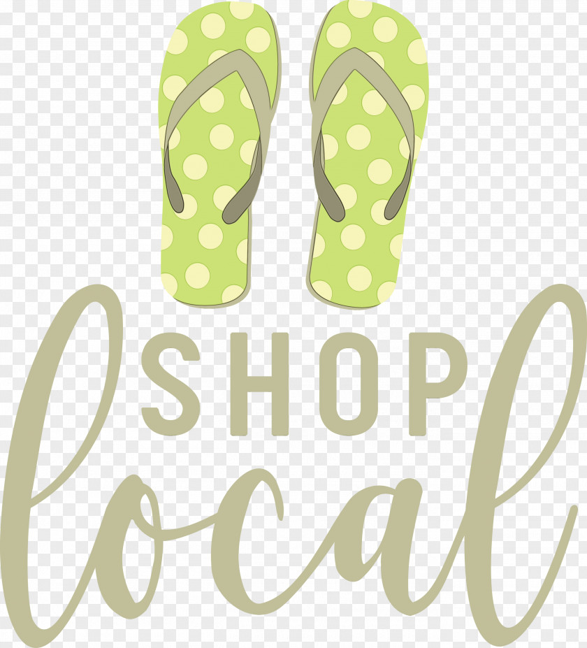 Flip-flops Sandal Logo Shoe Green PNG