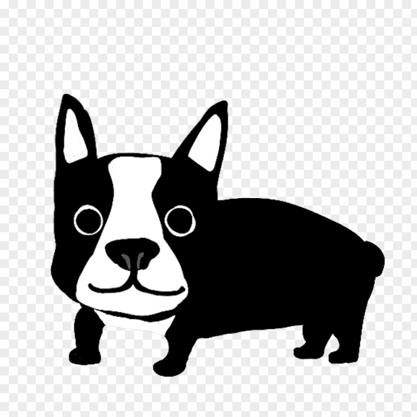 French Bulldog Illustrator Decal Sticker PNG