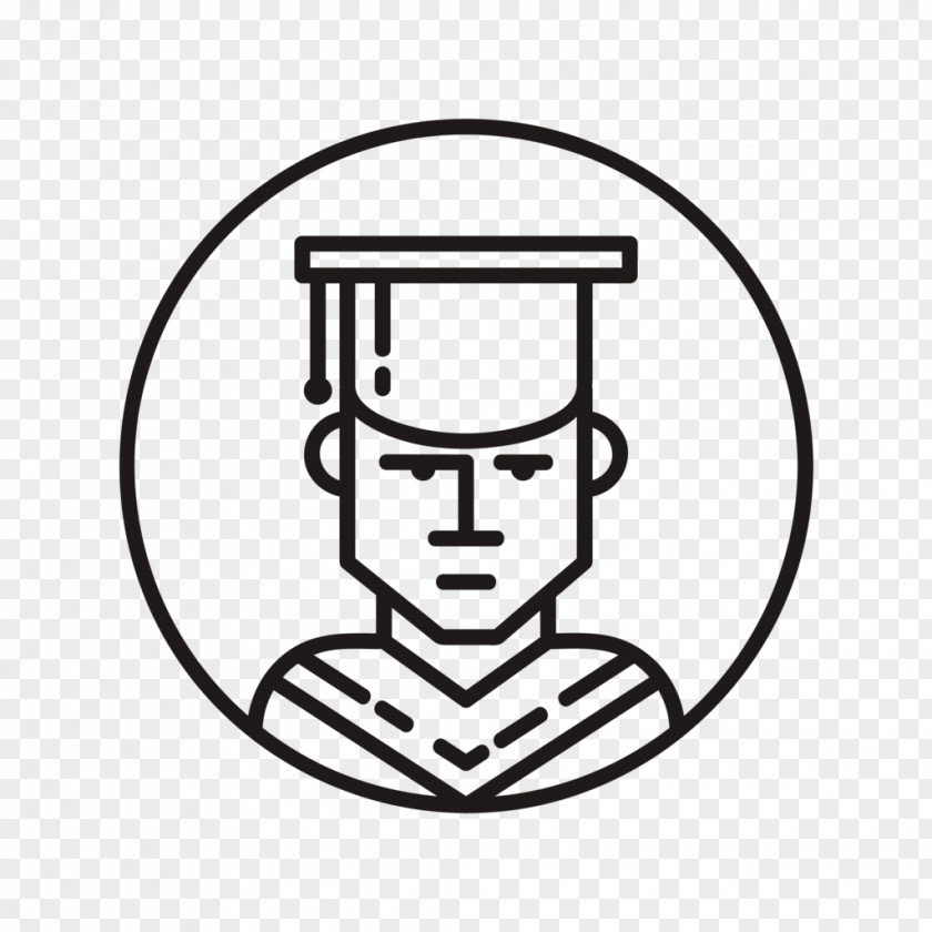 Gold Graduation Cap Clip Art Robe Image Vector Graphics Illustration PNG
