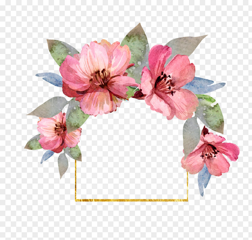 Homemade Cakes ArtVector Pink Flowers Therapy Cake PNG