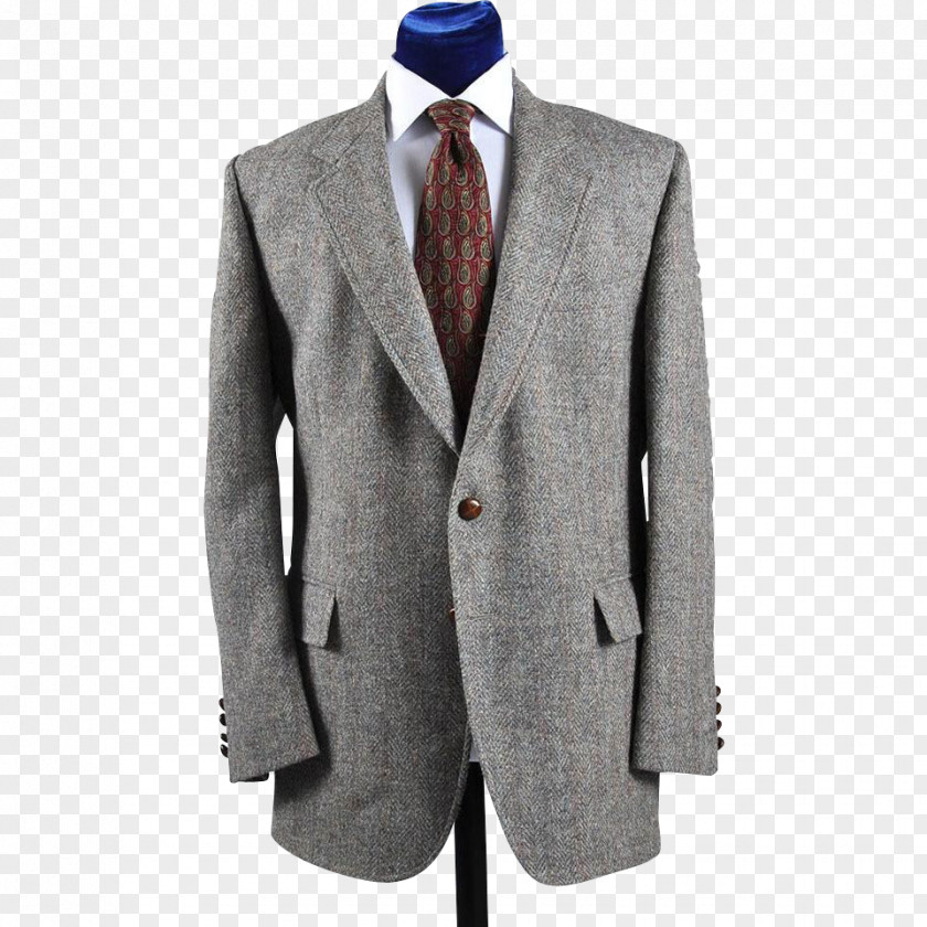 Jacket Blazer Harris Tweed Sport Coat PNG