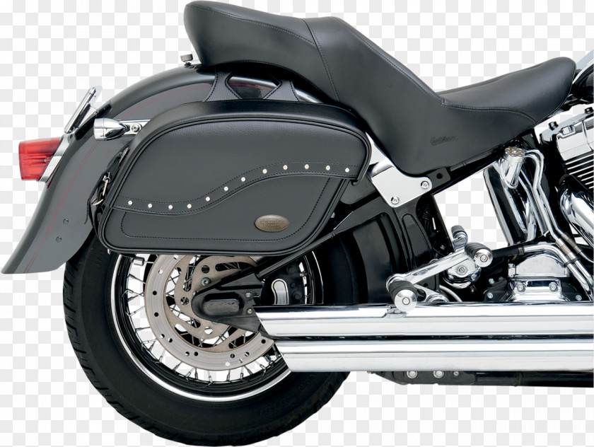 Motorcycle Accessories Saddlebag Harley-Davidson Leather PNG