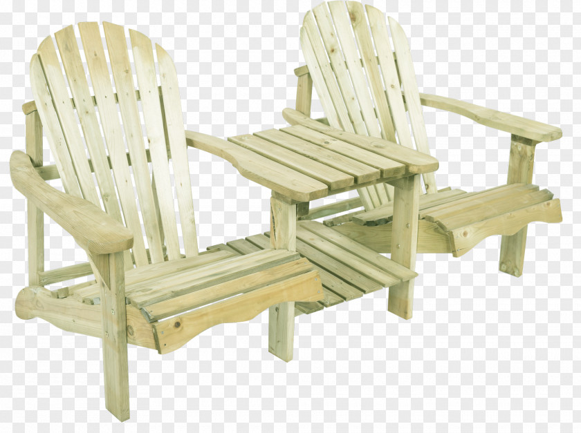 Table Deckchair Furniture Wood PNG