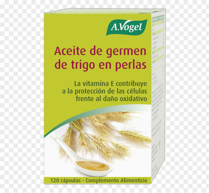 Trigo Sprouted Wheat A.Vogel Germ Oil 120Perlas Vegetarian Cuisine PNG