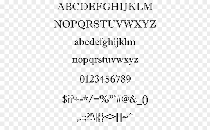 Arabic Ornament Typography Typeface Caslon Serif Font PNG