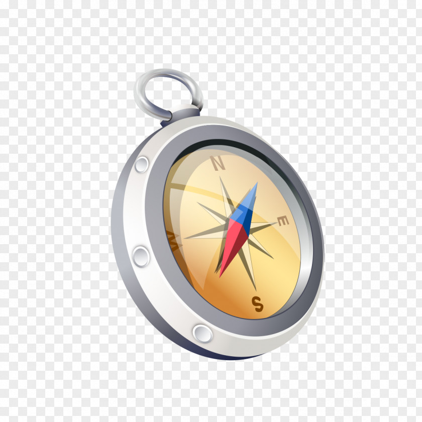 Cartoon Compass Navigation PNG