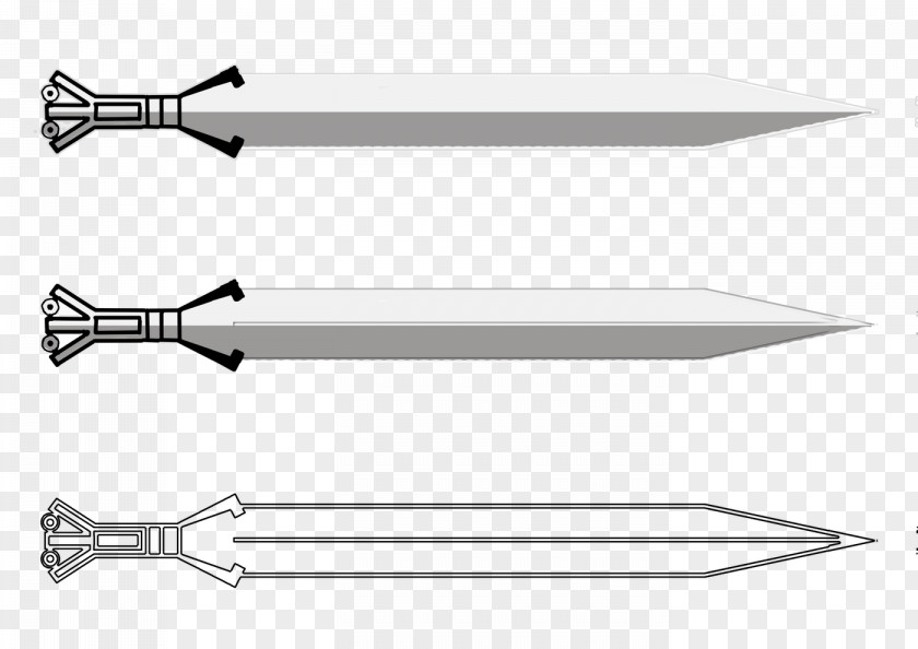 Dagger Line Angle Product Design Ranged Weapon PNG
