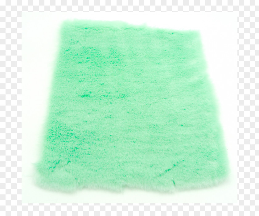 Fake Fur Turquoise Green Material PNG
