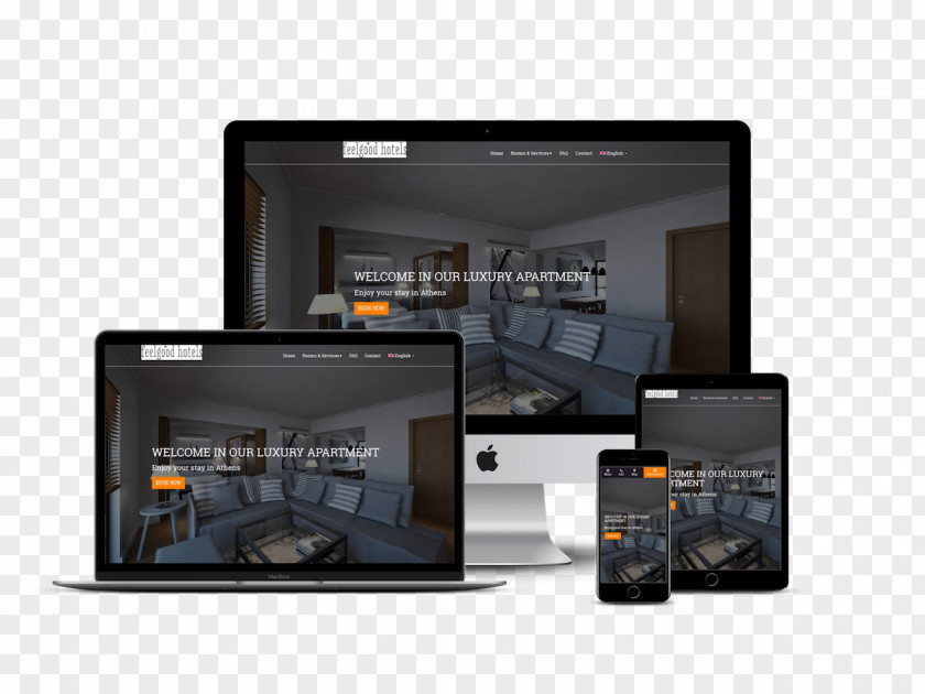 Online Hotel Reservations Web Design Management Marketing PNG