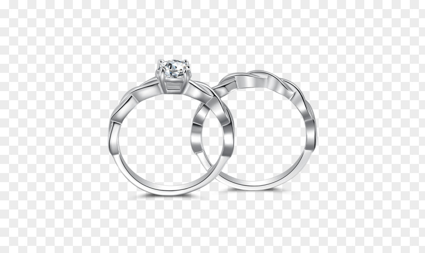 Two Silver Wedding Rings Ring Body Jewellery PNG