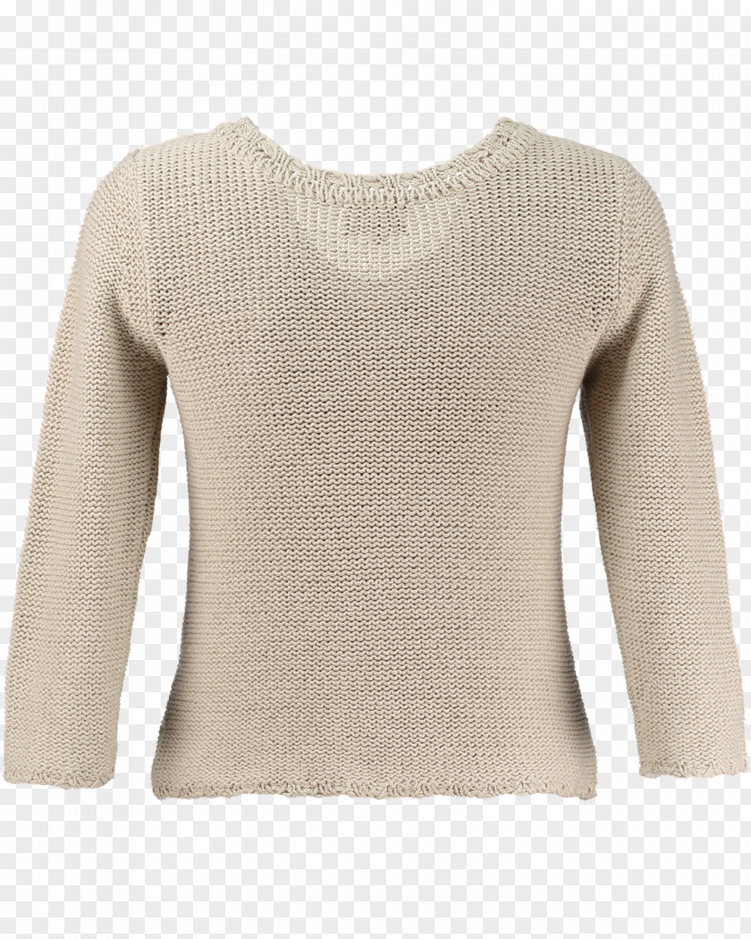 X Back Shoulder Sleeve Beige Wool PNG