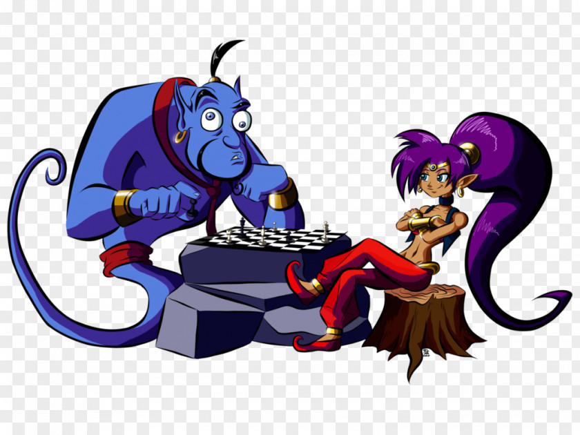 Aladdin Genie Shantae: Half-Genie Hero WayForward Technologies Video Game Art PNG