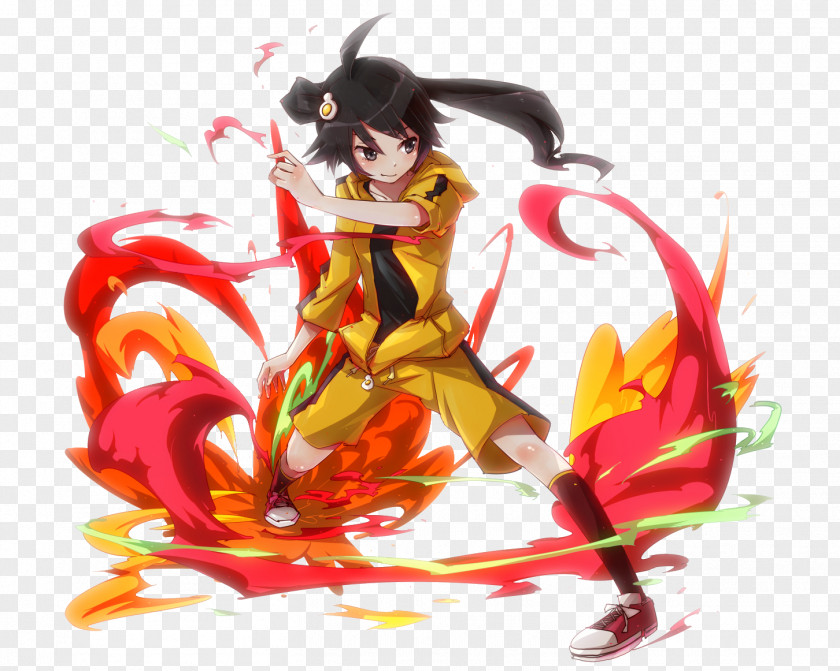 Monogatari Series Tsukimonogatari Nisemonogatari Desktop PNG , idolmaster vampire clipart PNG