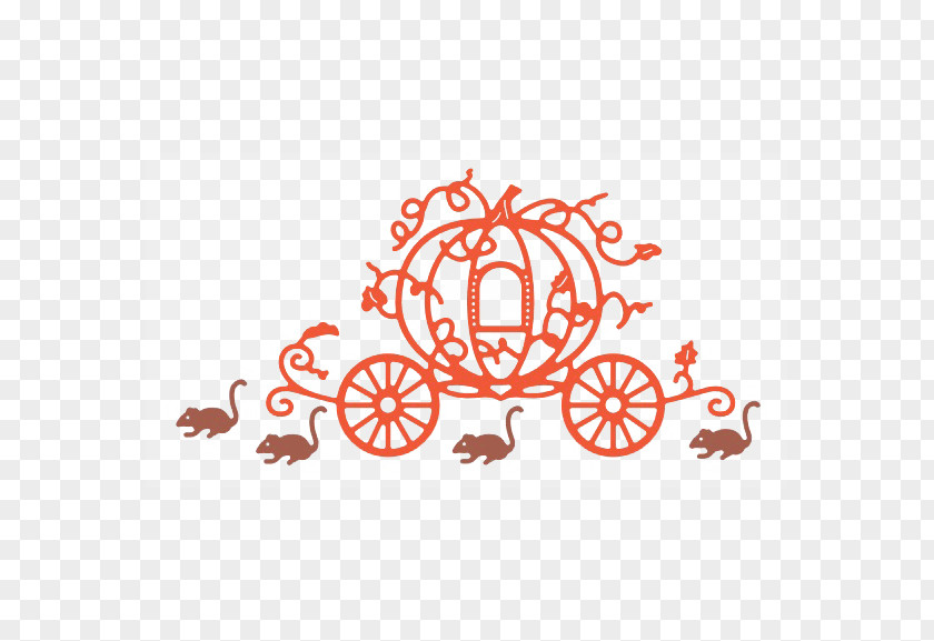 Cartoon Pumpkins, Carriages And Mice Cinderella Carriage Pumpkin Horse-drawn Vehicle Clip Art PNG