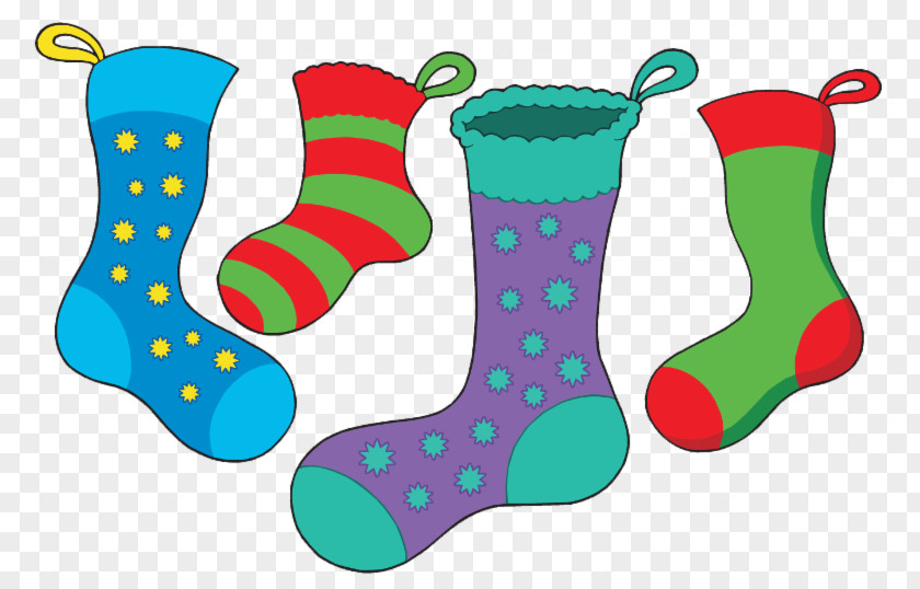 Christmas Sock Stockings Shoe Clip Art PNG