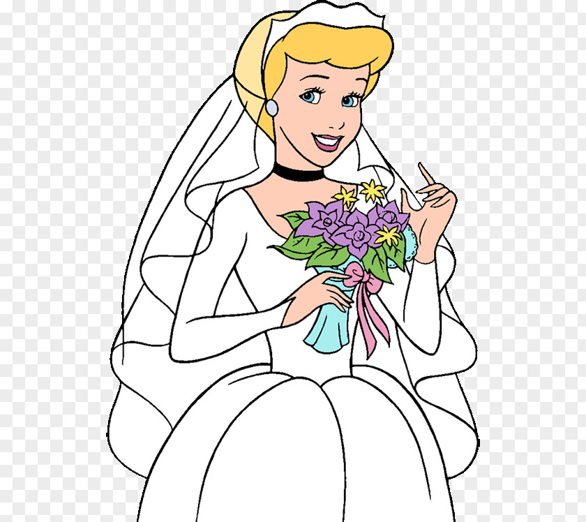 Cinderella Prince Charming Belle Floral Design Disney Princess PNG