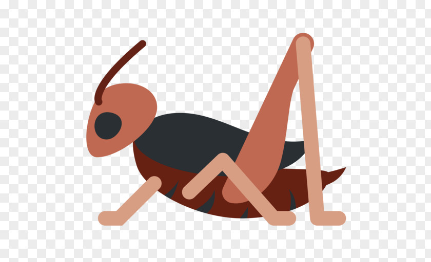 Emoji Cricket Android Oreo Caelifera Grasshopper PNG