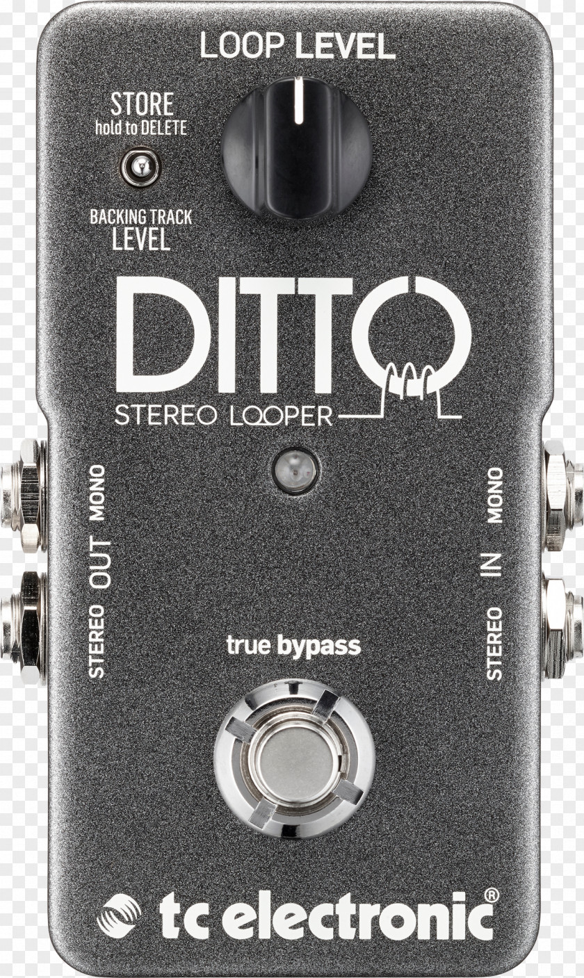 Guitar TC Electronic Ditto Stereo Looper Effects Processors & Pedals PNG