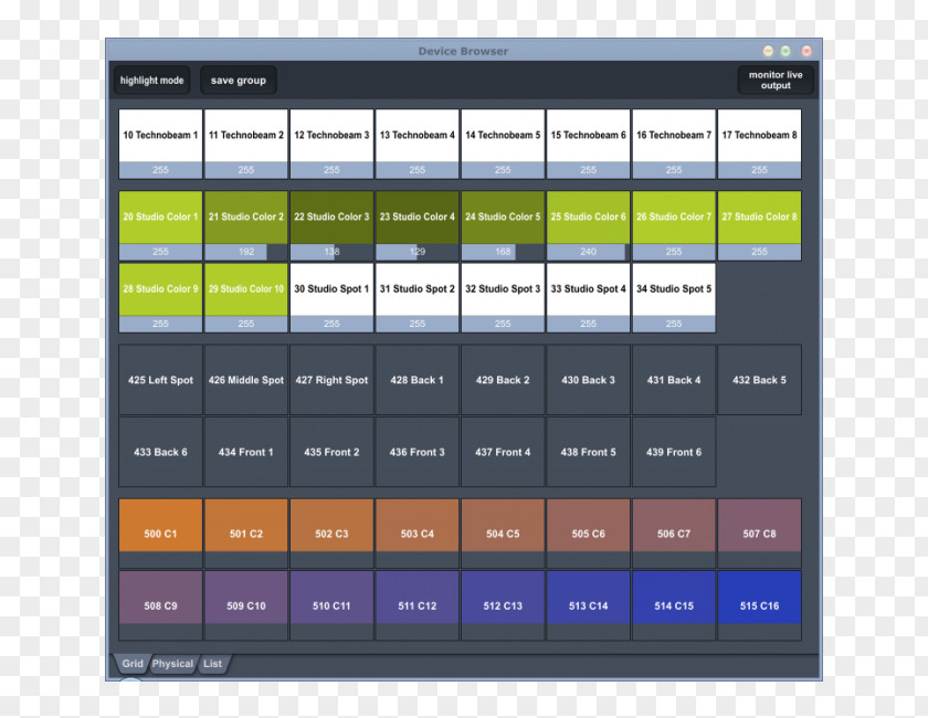 Lighting Control System Computer Program Software PNG