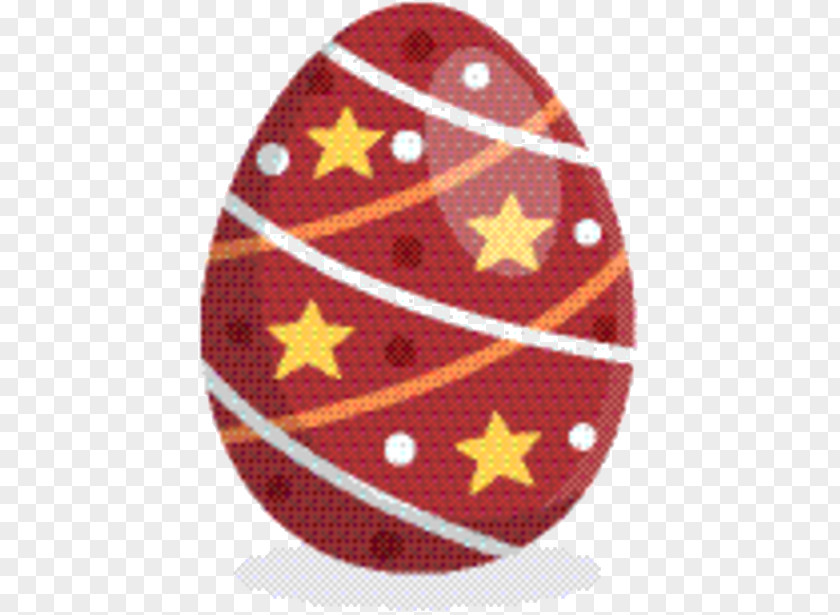 Red Dark Easter Egg Background PNG