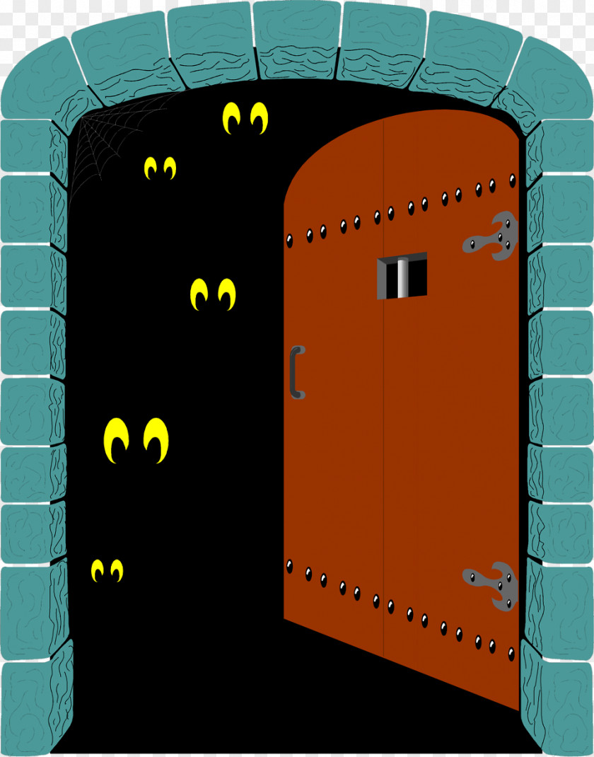 Spooky Door Cliparts Clip Art PNG