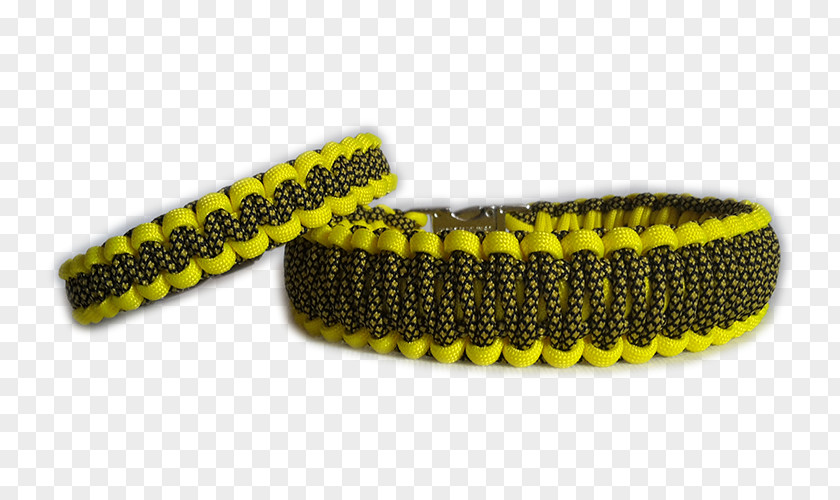 Yellow Diamond Flyer Collar Parachute Cord Jewellery Bracelet PNG