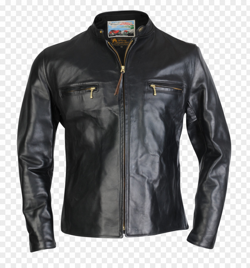 Cafe Racer Leather Jacket Café Aero Clothing Ltd PNG